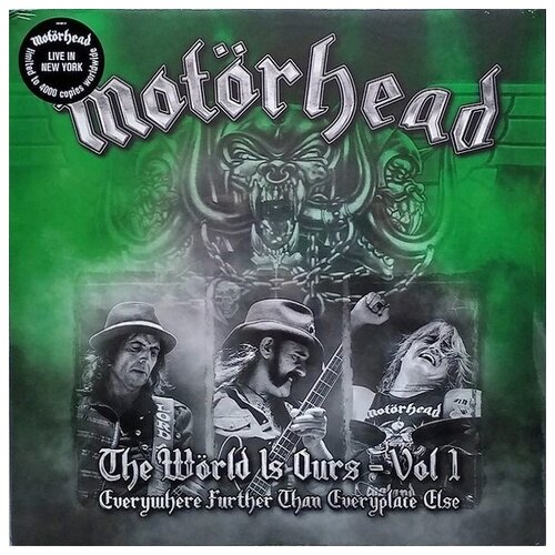 Виниловая пластинка MotOrhead - The WOrld Is Ours - Vol 1 (Everywhere Further Than Everyplace Else). 2 LP