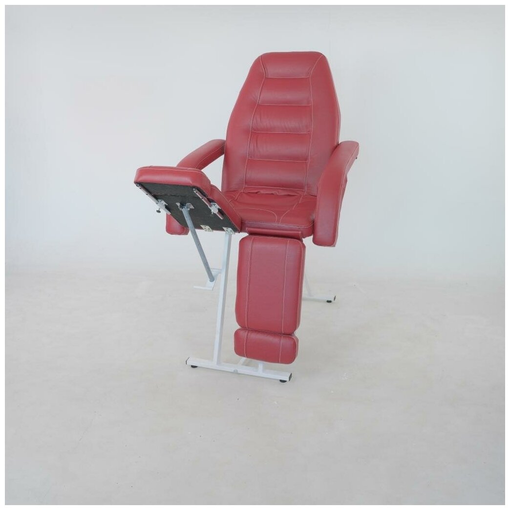 Педикюрное кресло кушетка, косметологическое кресло NARCIS (Проф Мастер 190Р)