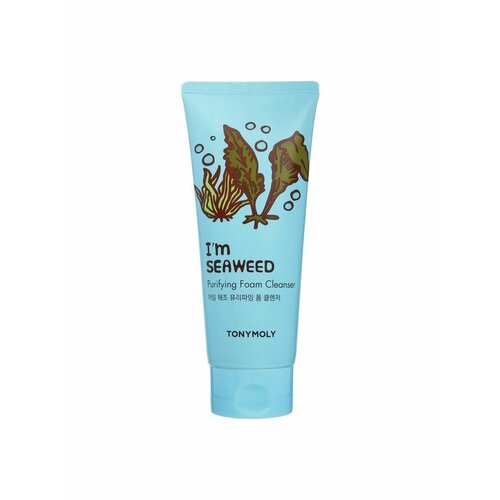 Очищающая пенка TONYMOLY I'M SEAWEED FOAM CLEANSER для умывания с экстрактом морских водорослей 180мл