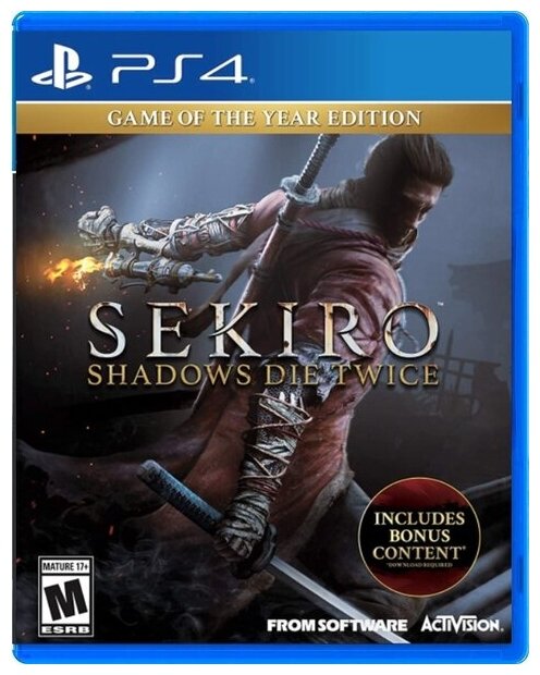 Игра Sekiro: Shadow Die Twice - Game Of The Year Edition для PlayStation 4