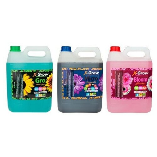 XGROW GROW MICRO BLOOM Set (набор 3 х 5л)