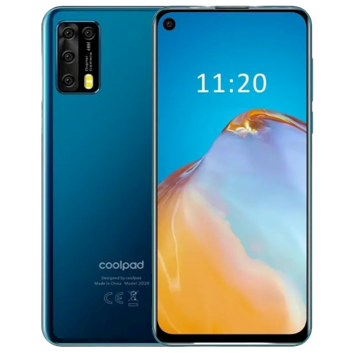 Смартфон ARK CoolPad Cool S 128Gb 4Gb синий 6.53