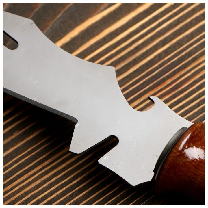 Нож-вилка (шампур) для шашлыка узбекский - фотография № 4