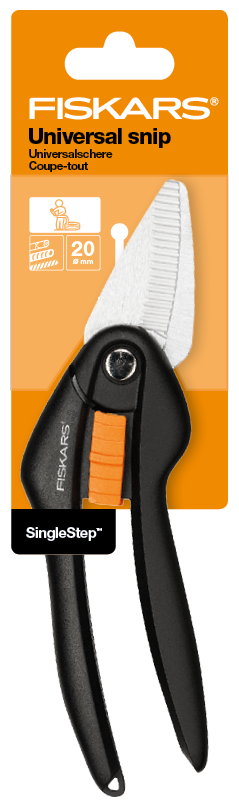 Садовые ножницы FISKARS SP28 черный