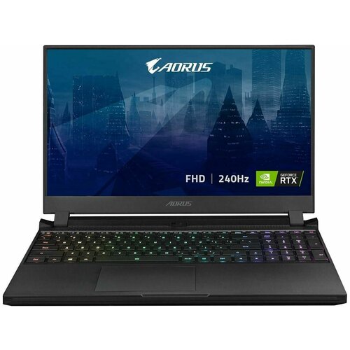 Gigabyte Aorus 15P RX5LKD FHD i7-11800H/16GB/512GB SSD/RTX 3060 6GB (только английская раскладка) gigabyte aorus 15p rx5lkd fhd i7 11800h 16gb 512gb ssd rtx 3060 6gb только английская раскладка