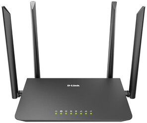 D-Link Сетевое оборудование DIR-820 RU A1A Беспроводной двухдиапазонный маршрутизатор AC1200 Wave 2 с поддержкой MU-MIMO