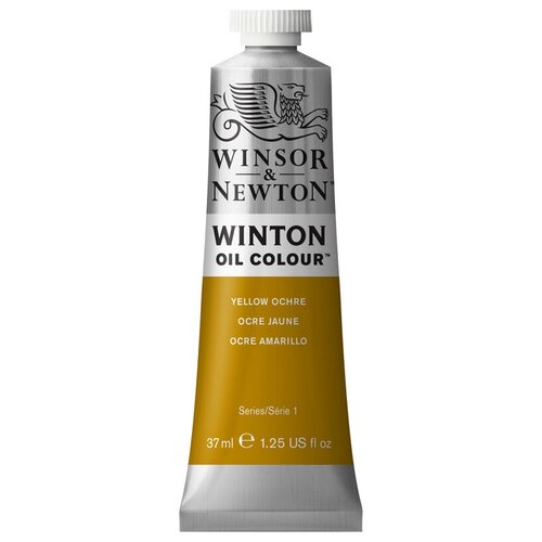 Winsor&Newton Масляная краска "Winton", желтая охра 37мл sela25