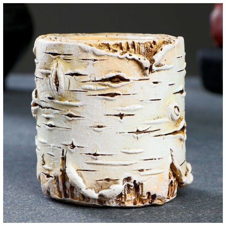 Подсвечник  Березка  7х7х8см