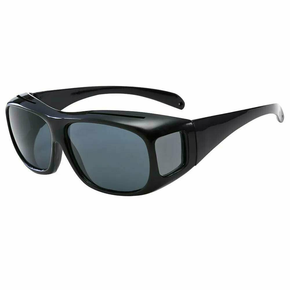 Антибликовые очки антифары для водителя HD Vision (чёрный)