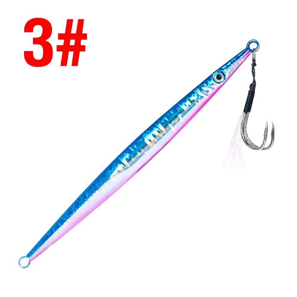 Металлическая приманка Slim Long Metal Jig для джиггинга 40g, 3