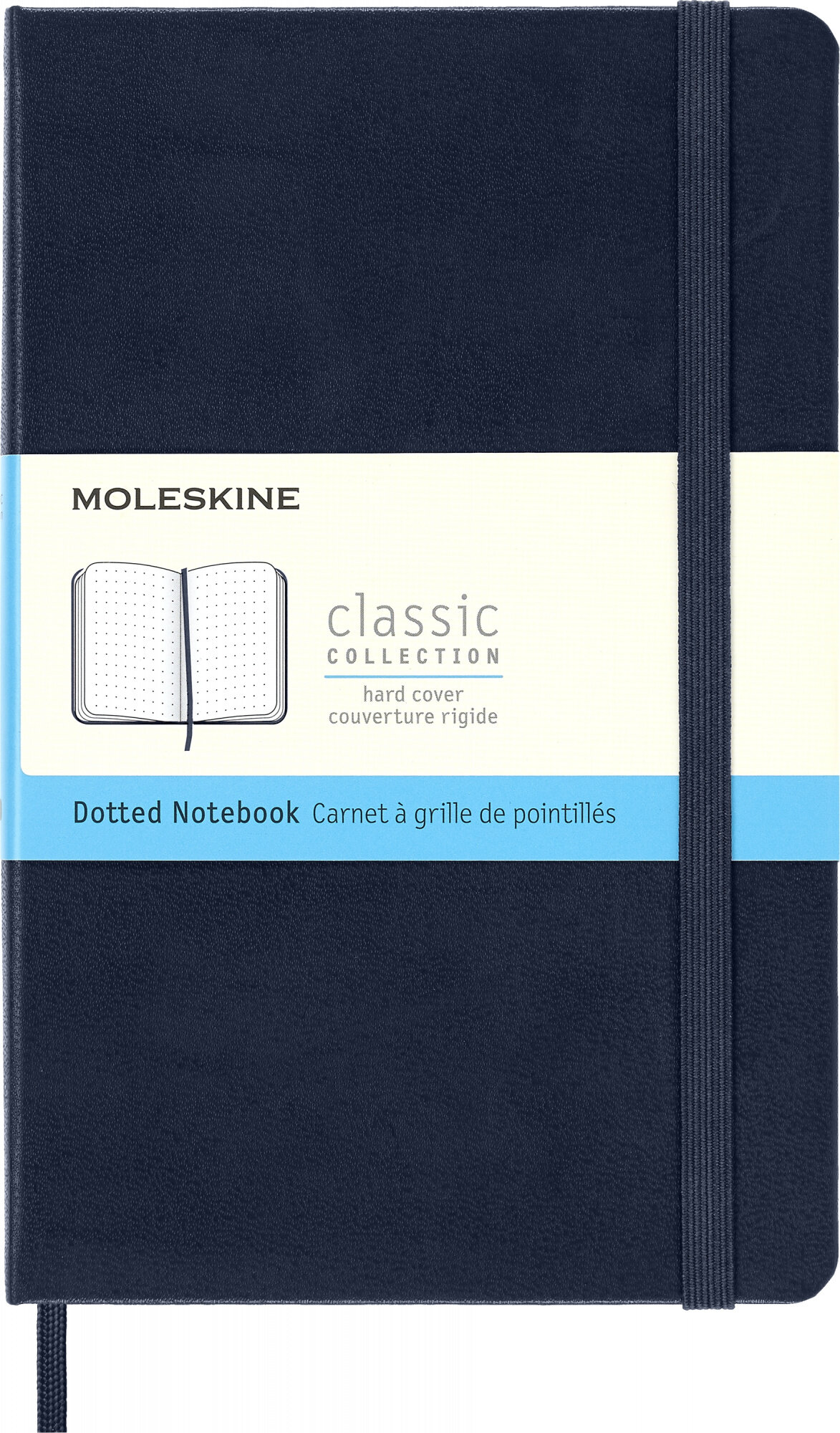 Блокнот Moleskine CLASSIC Medium 115x180мм 240стр. пунктир твердая обложка синий 6 шт./кор. - фото №18