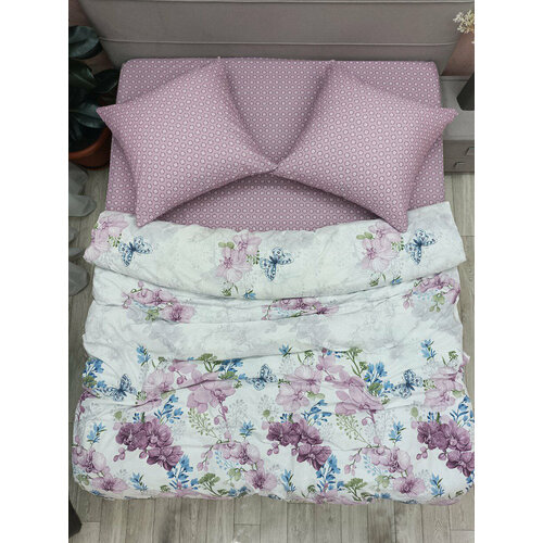 фиолетовый, белый