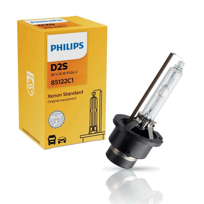 Лампа автомобильная PHILIPS D2S 85V-35W (P32d-2 C1) PHILIPS-85122VIC1