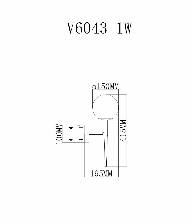 Бра Moderli Scrumbel V6043-1W - фотография № 17