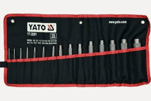 Изображение товара YATO Набор пробойников 15пр YT-3591