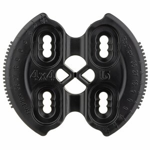 Диски для сноубордических креплений Burton 4X4 Hinge Disc BLACK (Комплект 2 шт)