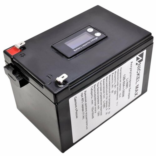 фото Аккумулятор nickel max 12в 50ач 360w для лодок, электромоторов, эхолотов и другой техники нет бренда