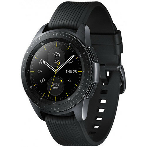 Умные часы Samsung Galaxy Watch 42 мм GPS, midnight black/onyx black