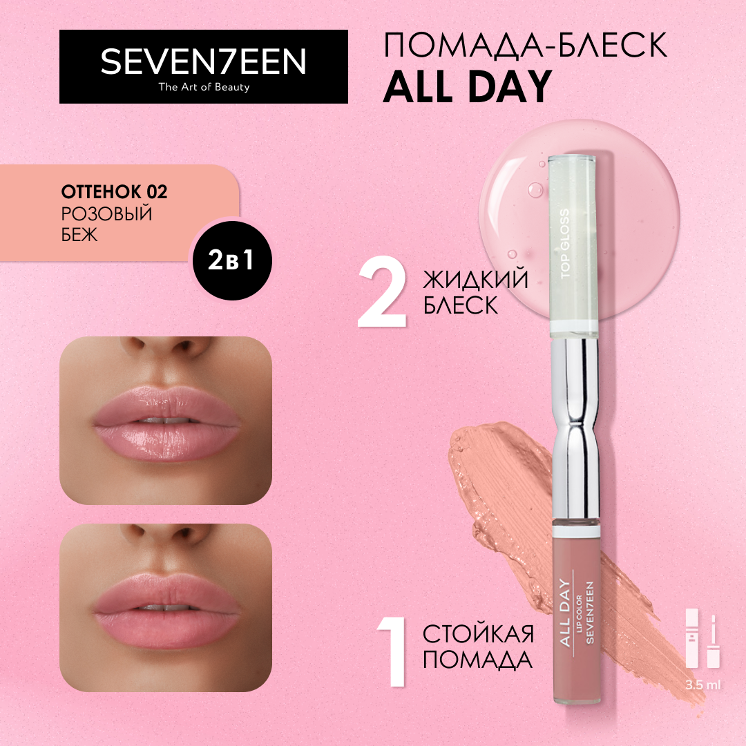 _seventeen_/-...all d.lip colr&top gloss_02 . 606019002