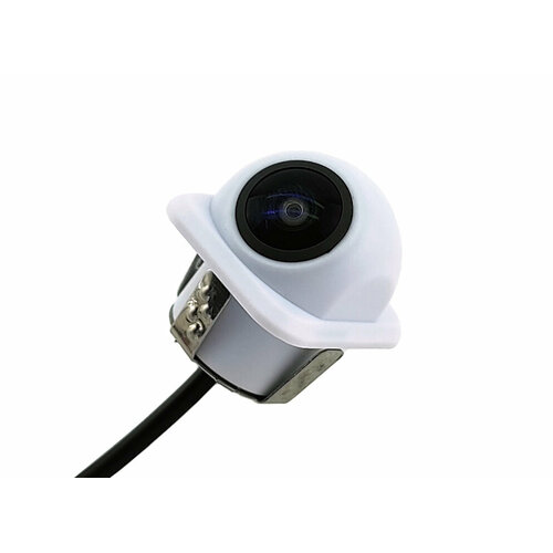 Универсальная врезная камера заднего вида cam-670 AHDCVBS 1080p с отключаемой разметкой ночная съемка белая 840000₽