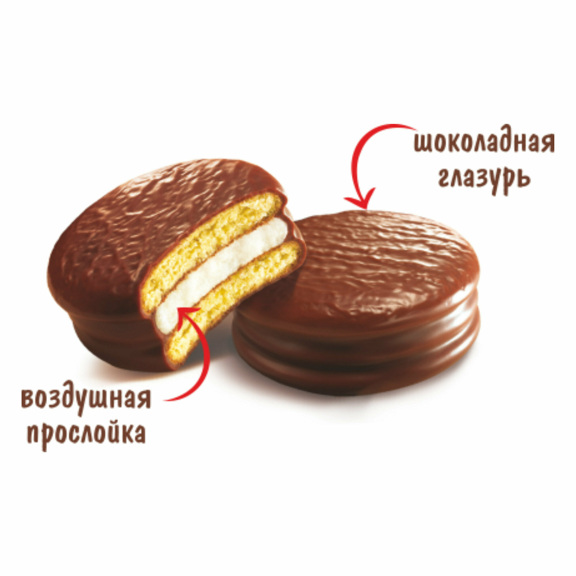 Печенье ORION Choco Pie, 20шт. по 120г. - фотография № 5