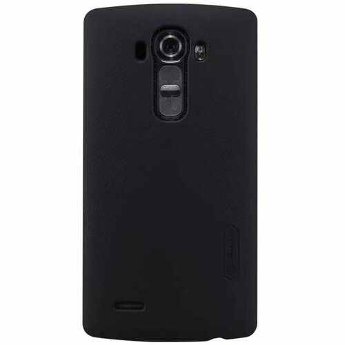 Накладка Nillkin Frosted Shield пластиковая для LG G4 Black (черная) + пленка