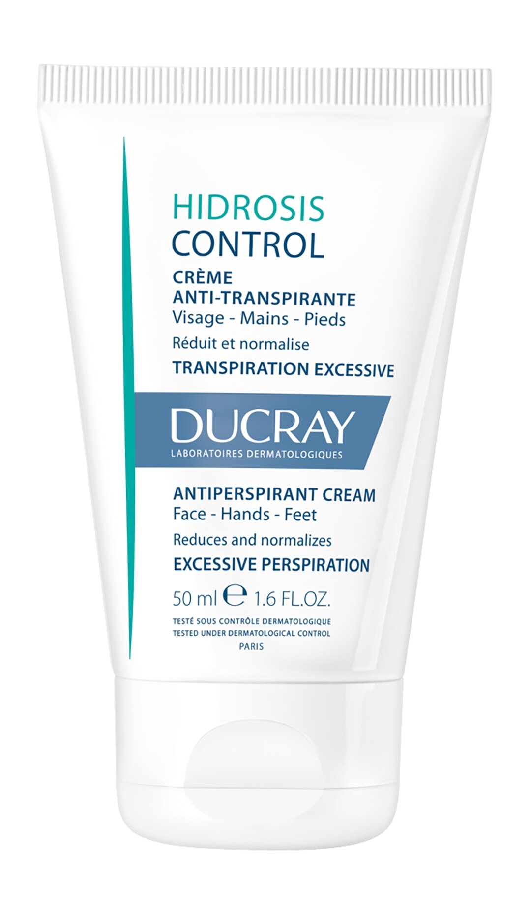 DUCRAY Ducray Hidrosis Control Дезодорант-крем для тела, 50 мл