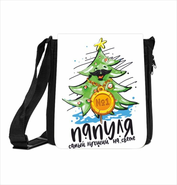 Сумка Новый год №37, 31x28 см