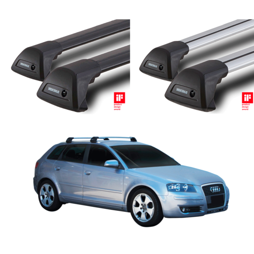 Yakima Багажник Yakima (Whispbar) на крышу Audi A3/S3/RS3 Sportback (Ауди A3/S3/RS3 Спортбек) 5 Door Hatch 2004 - 2012 интегрированные рейлинги