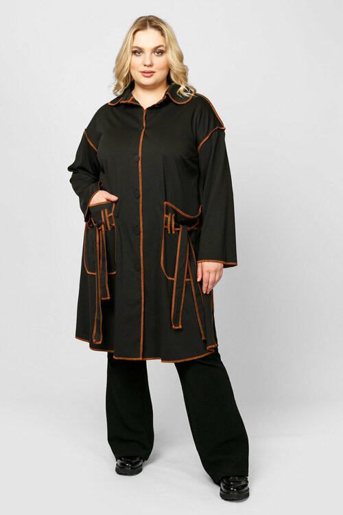 Пальто  Artessa, размер 48-50, черный