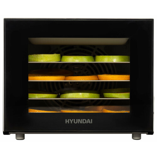 Сушилка для овощей и фруктов Hyundai HYFD-1204 черный 6180₽