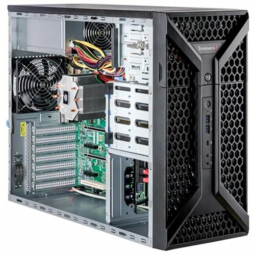 Серверная платформа Supermicro SYS-531A-IL/Tower/1x1700/ 4xDDR5-4400 UDIMM/ x3.5