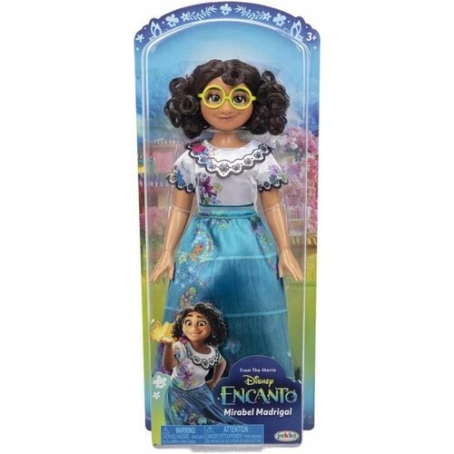 Энканто Модная кукла Encanto Disney Мирабель с платьем, обувью и очками