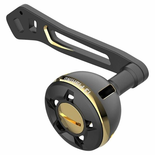 фото Катушка 13 fishing power handle lh adjustable 60mm/70mm 35mm diameter knob black/gold (рукоятка для