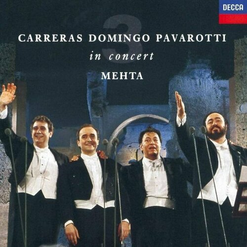 Компакт-диск Warner Carreras / Domingo / Pavarotti / Mehta – In Concert universal the three tenors carreras domingo pavarotti in concert виниловая пластинка