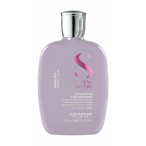 Разглаживающий шампунь для непослушных волос 250 мл Alfaparf Milano Semi Di Lino Smoothing Low Shampoo