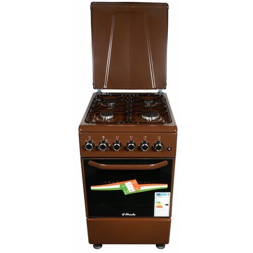 Газовая плита il Monte FO-GE5019 Br50 см Газ-Контроль Электроподжиг 3694800₽