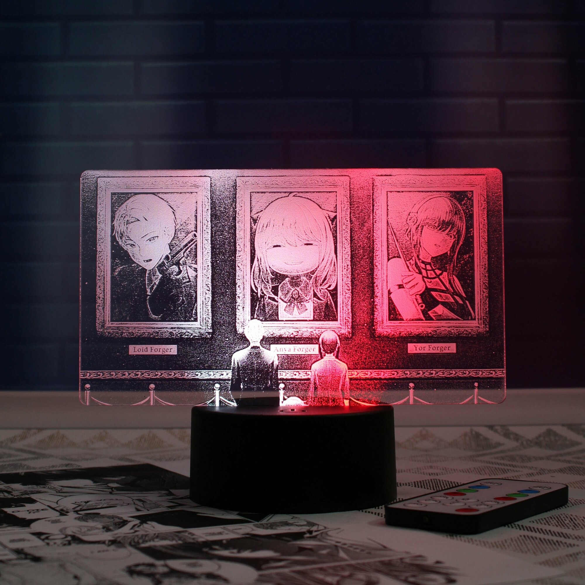 фото Ночник Аниме Семья Шпиона Spy x Family