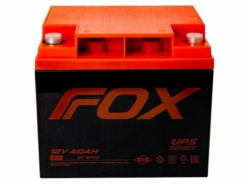 FOX Аккумулятор ИБП 12В-40Ah (196х166х176) (FOX)