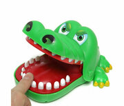 Настольная игра на реакцию Лас Играс "Безумный крокодил", на внимание, ловкость, для детей, развивающая