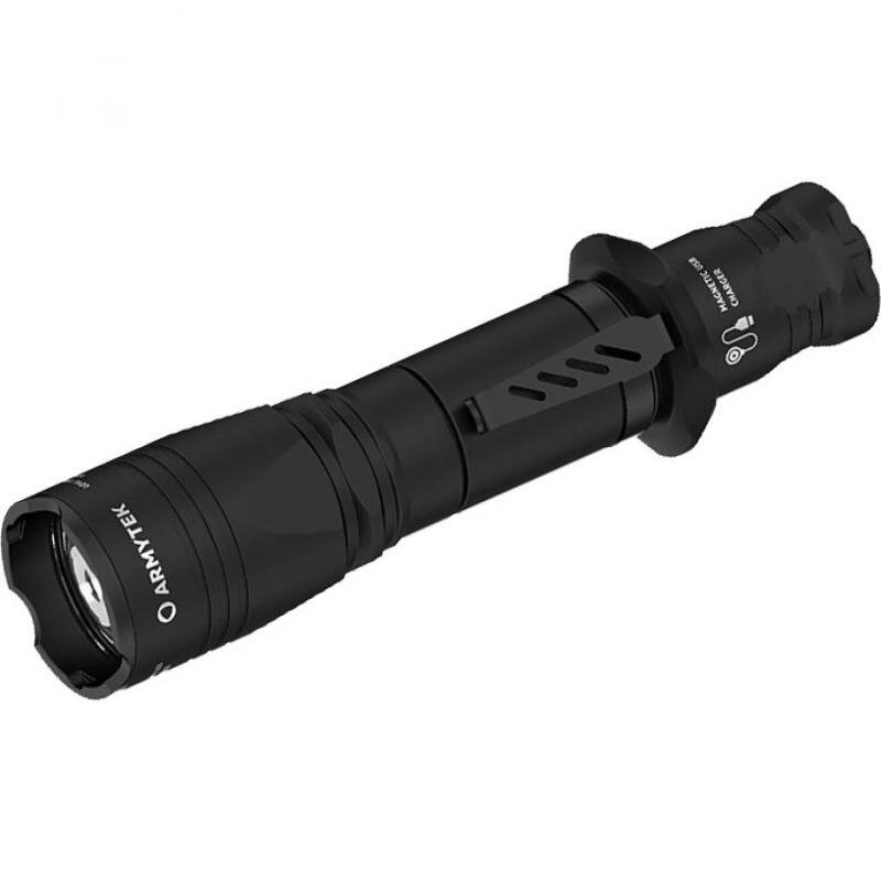 Фонарь Armytek Dobermann Pro Magnet USB Теплый F07501W