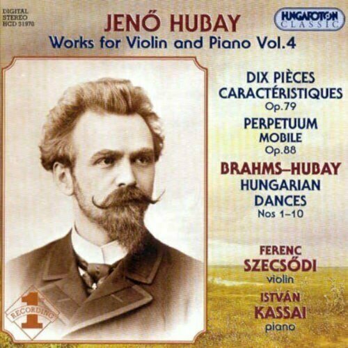 AUDIO CD HUBAY: Works for Violin and Piano Vol.4. / Szecső erkin complete works for solo piano