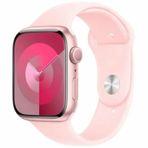 Смарт-часы Apple Watch Series 9 GPS Aluminium Case 41mm Sport Band Pink 4833200₽
