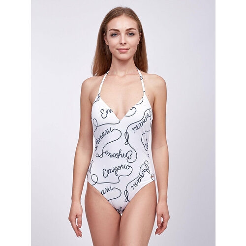 фото Купальник emporio armani, размер 38, белый