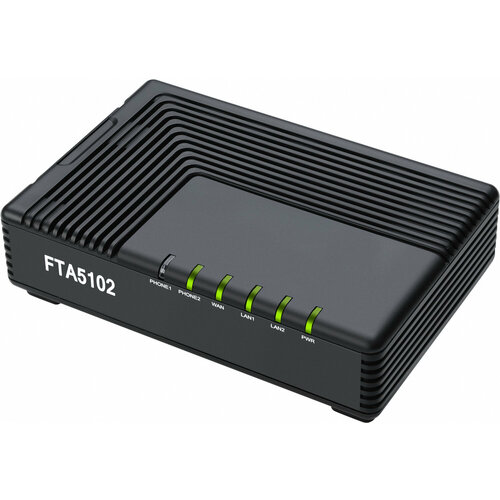 Шлюз IP Flyingvoice FTA5102E2 черный