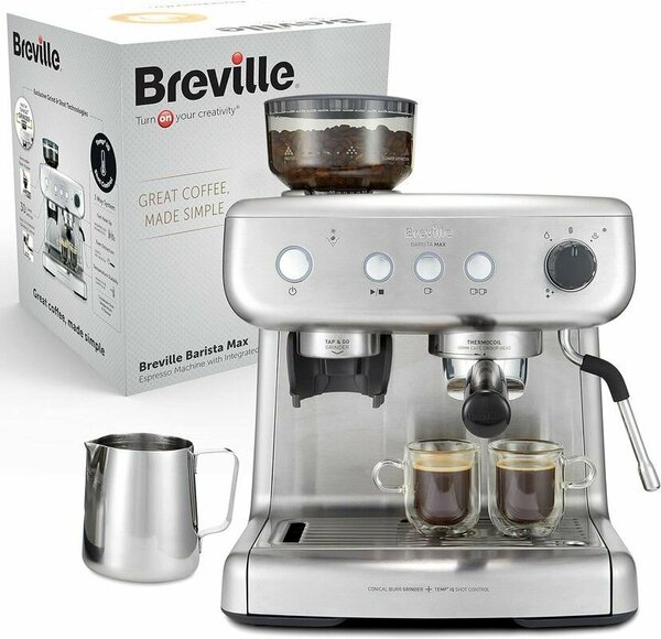 Рожковая кофемашина с кофемолкой Breville Barista Max