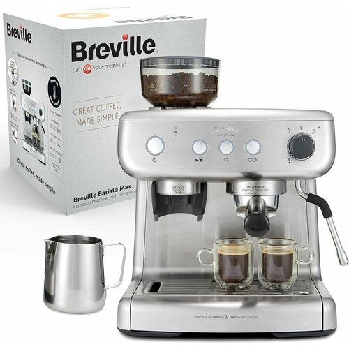 Рожковая кофемашина с кофемолкой Breville Barista Max