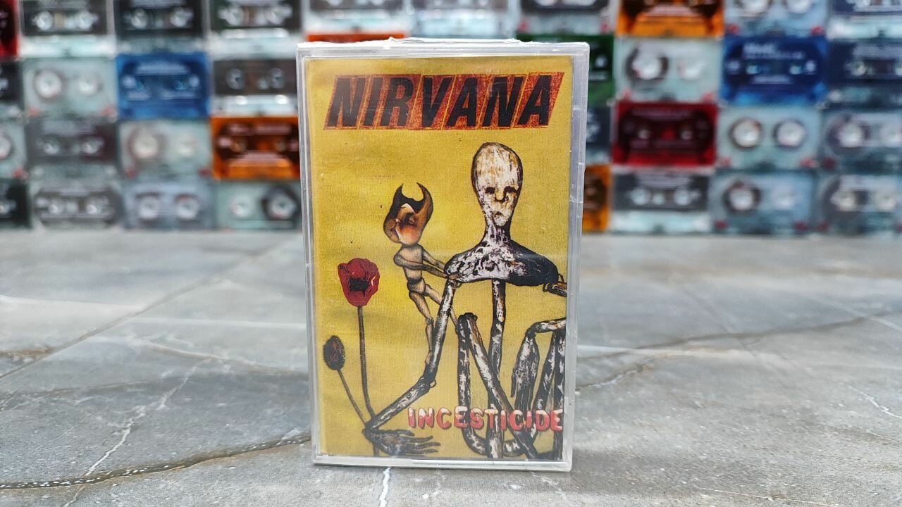 Nirvana-Incesticide, (кассета, аудиокассета) (МС), 2002, оригинал.