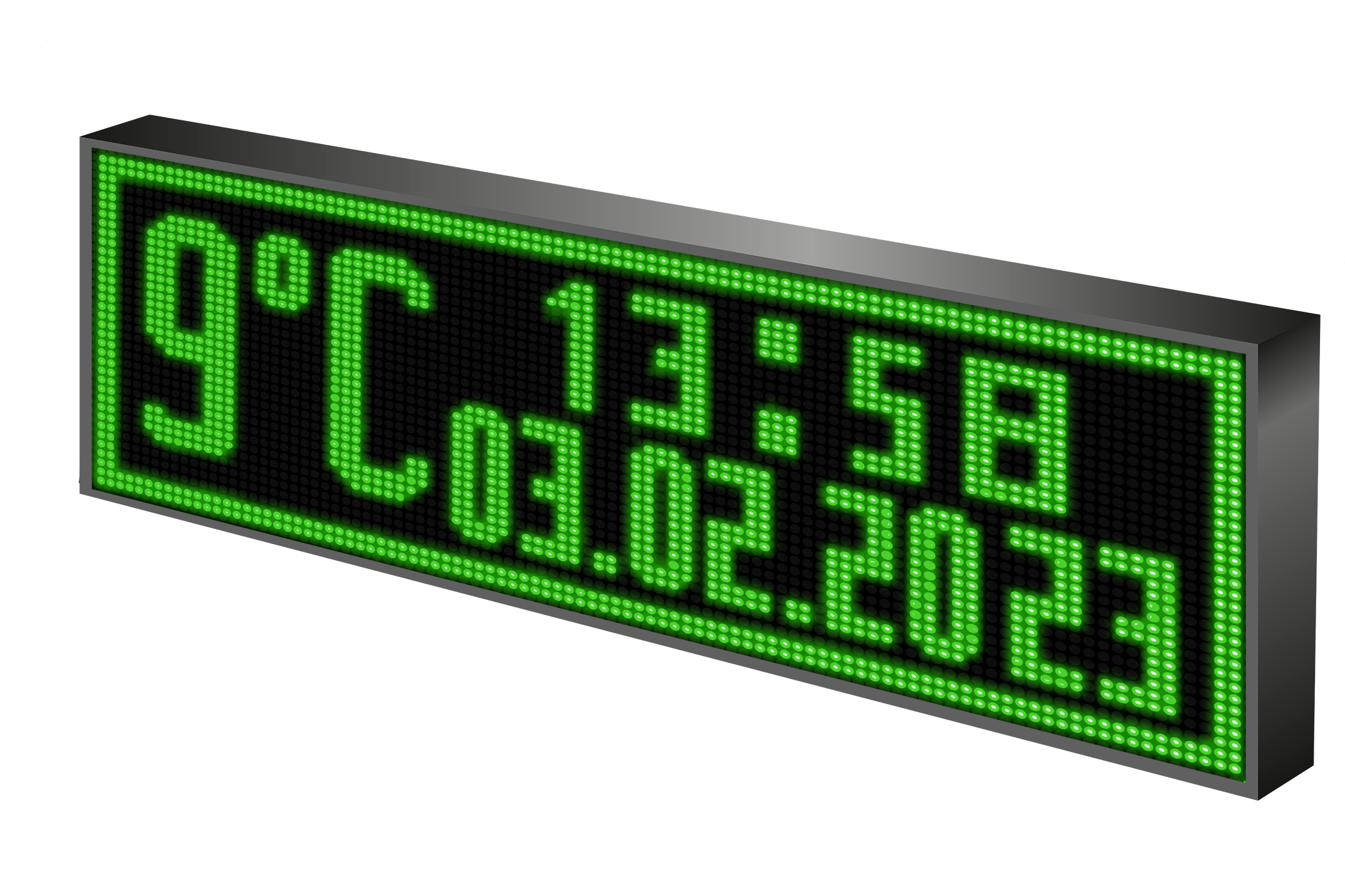 Бегущая строка/ Led /рекламная вывеска/ панель/69х21см — фото 1