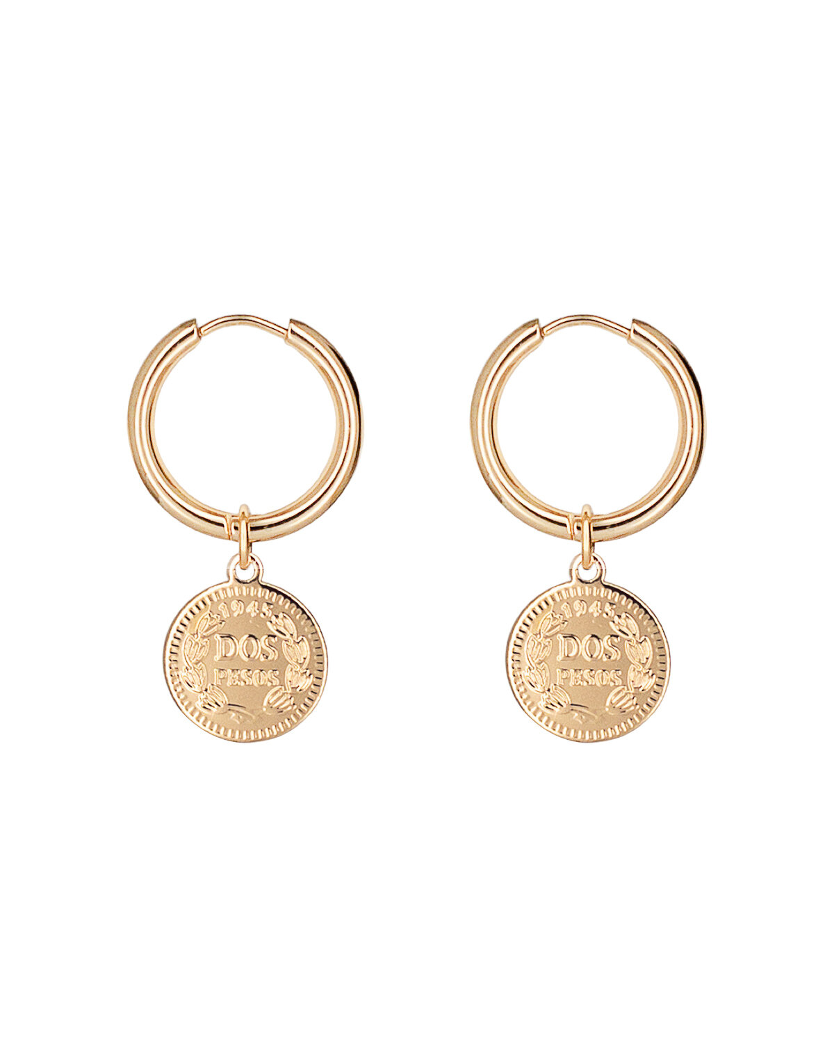 Серьги конго, с подвесками Strekoza Collection, перламутр